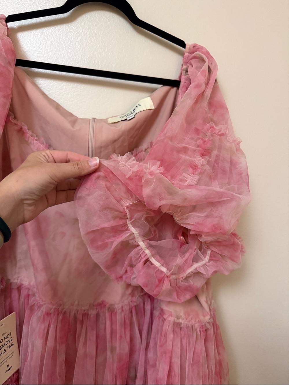 NEW Jessakae Jewel lace pink twirly dress - Picture 4 of 15
